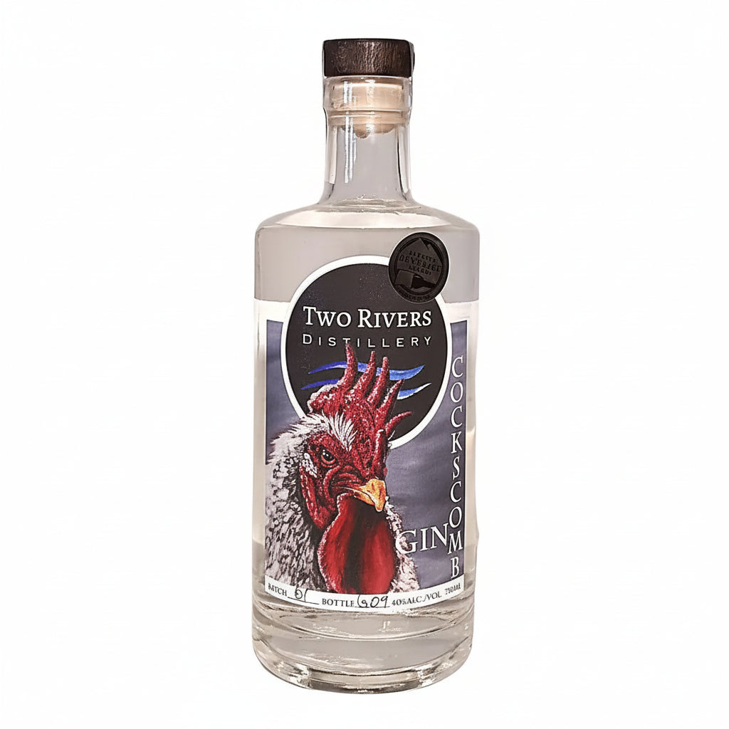 Two Rivers Distillery Cockscomb Gin 750ml