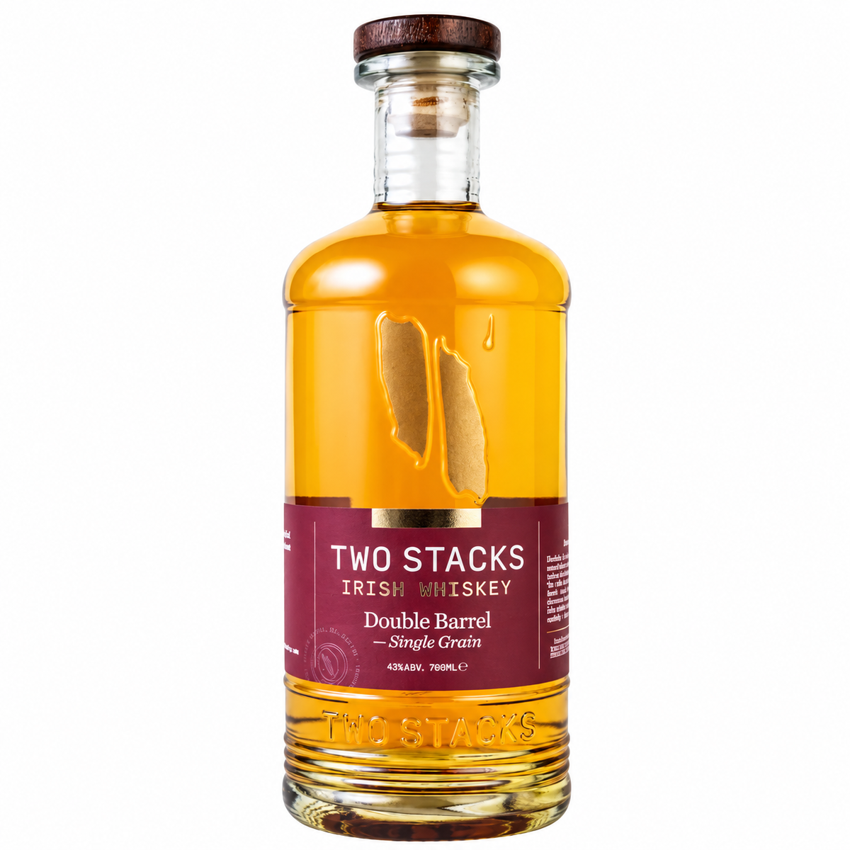 Two Stacks Double Barrel Single Grain Irish Whiskey