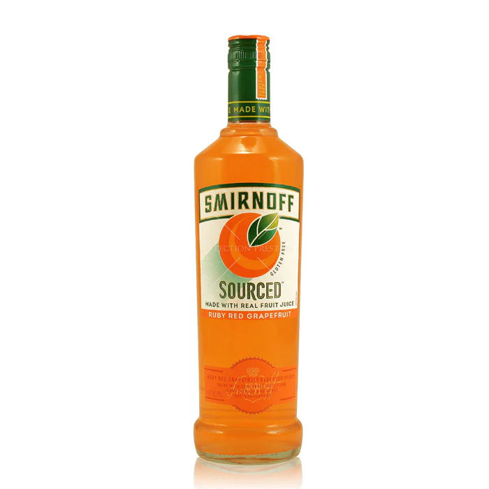 Smirnoff Sourced Grapefruit Vodka 750ml