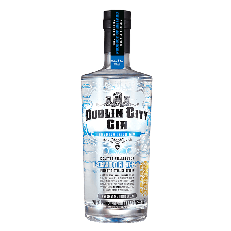 Dublin City Irish Dry Gin 700ml