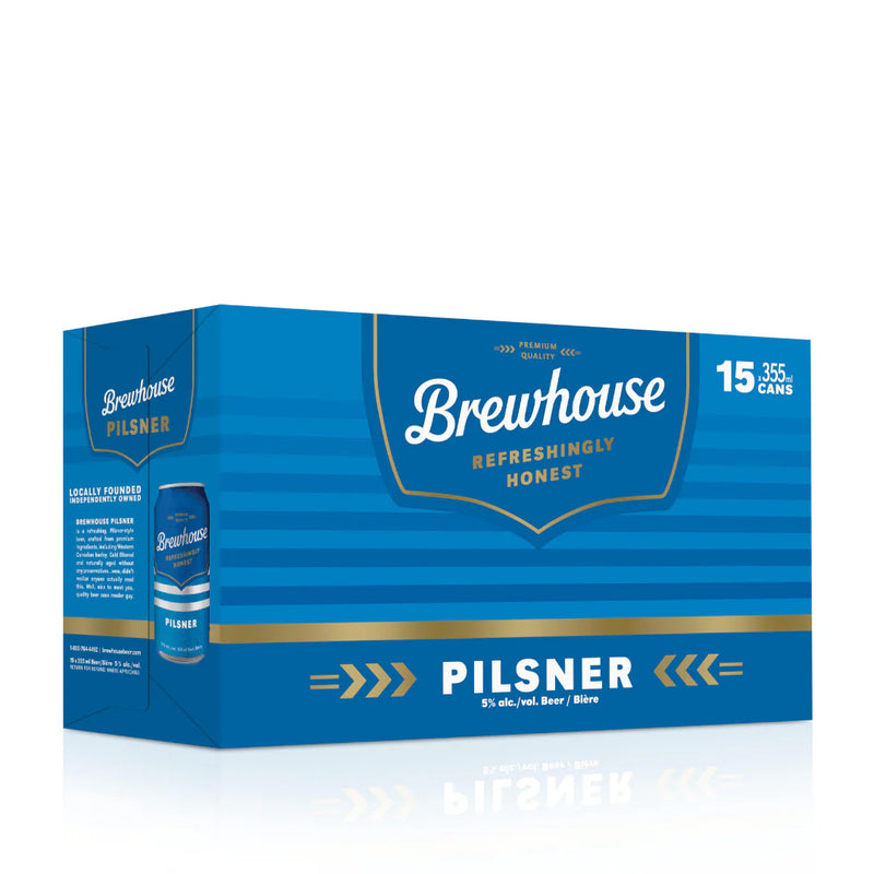 Brewhouse Pilsner 15 Cans