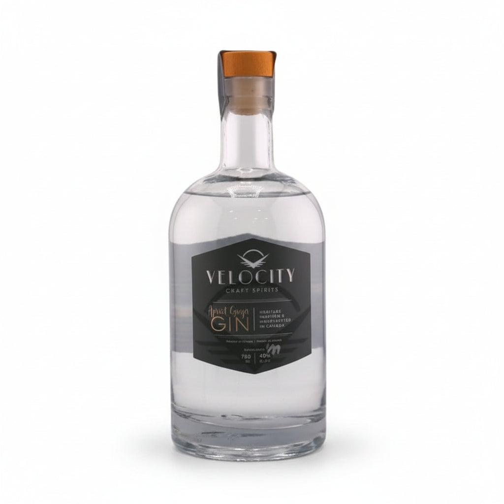 Velocity Craft Spirits Apricot Ginger Gin