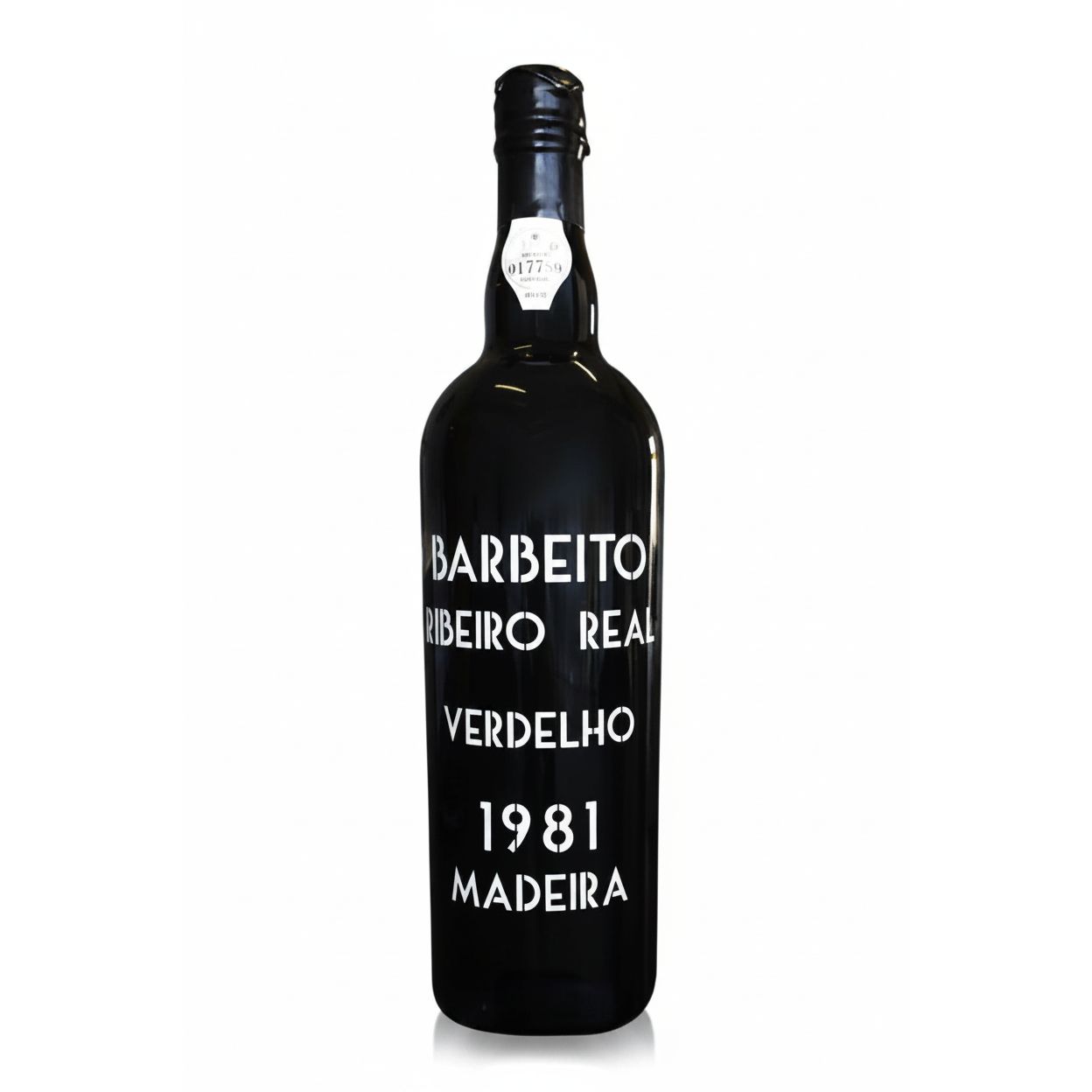 Vinhos Barbeito Ribeiro Real Verdelho Frasqueira 1981