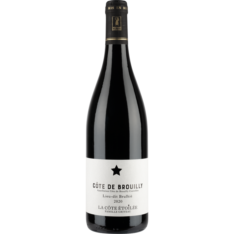 La Cote Etoilee Famille Griveau Cote-De-Brouilly Lieu-Dit Brulhie 2020 750ml