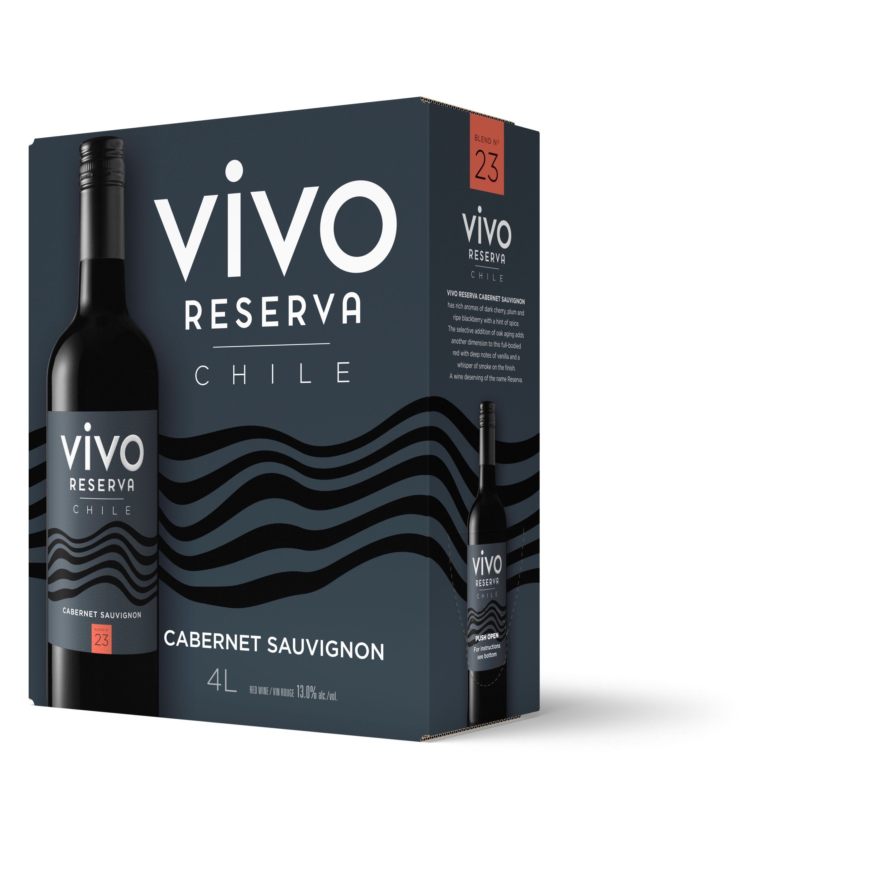 Vivo Reserva Vivo Reserva Cabernet Sauvignon 4L Bag In BoxSauvignon
