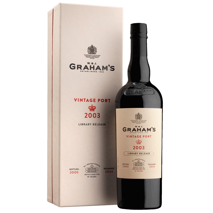W. & J. Graham's 'Library Release' Vintage Port 2003