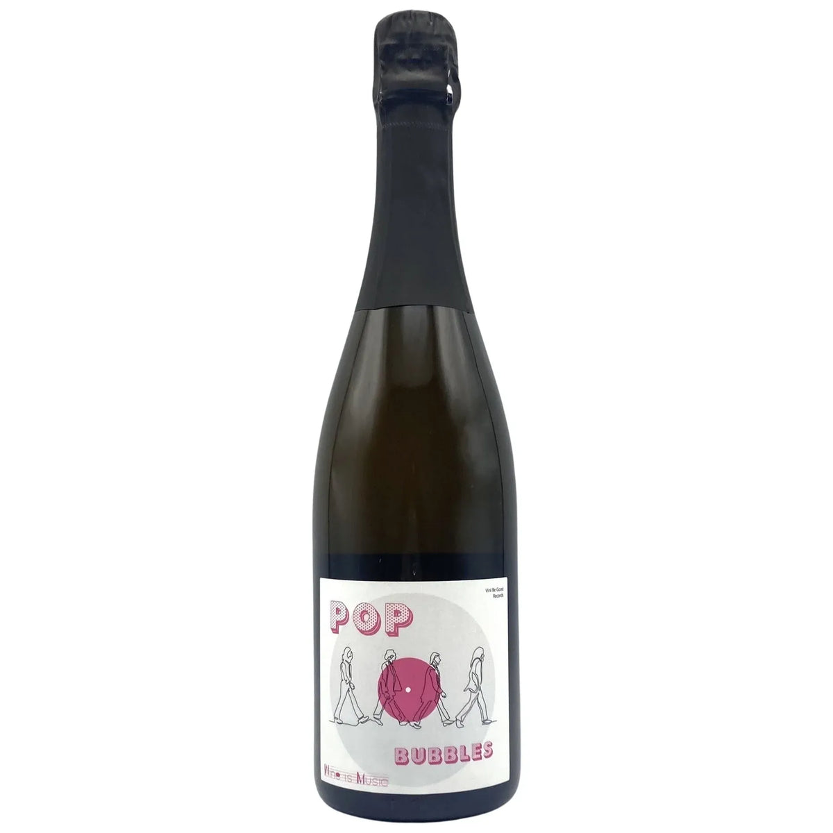 WINE IS MUSIC POP BUBBLES