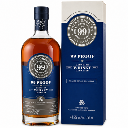 Wayne Gretzky 99 Proof Whisky Gift Box