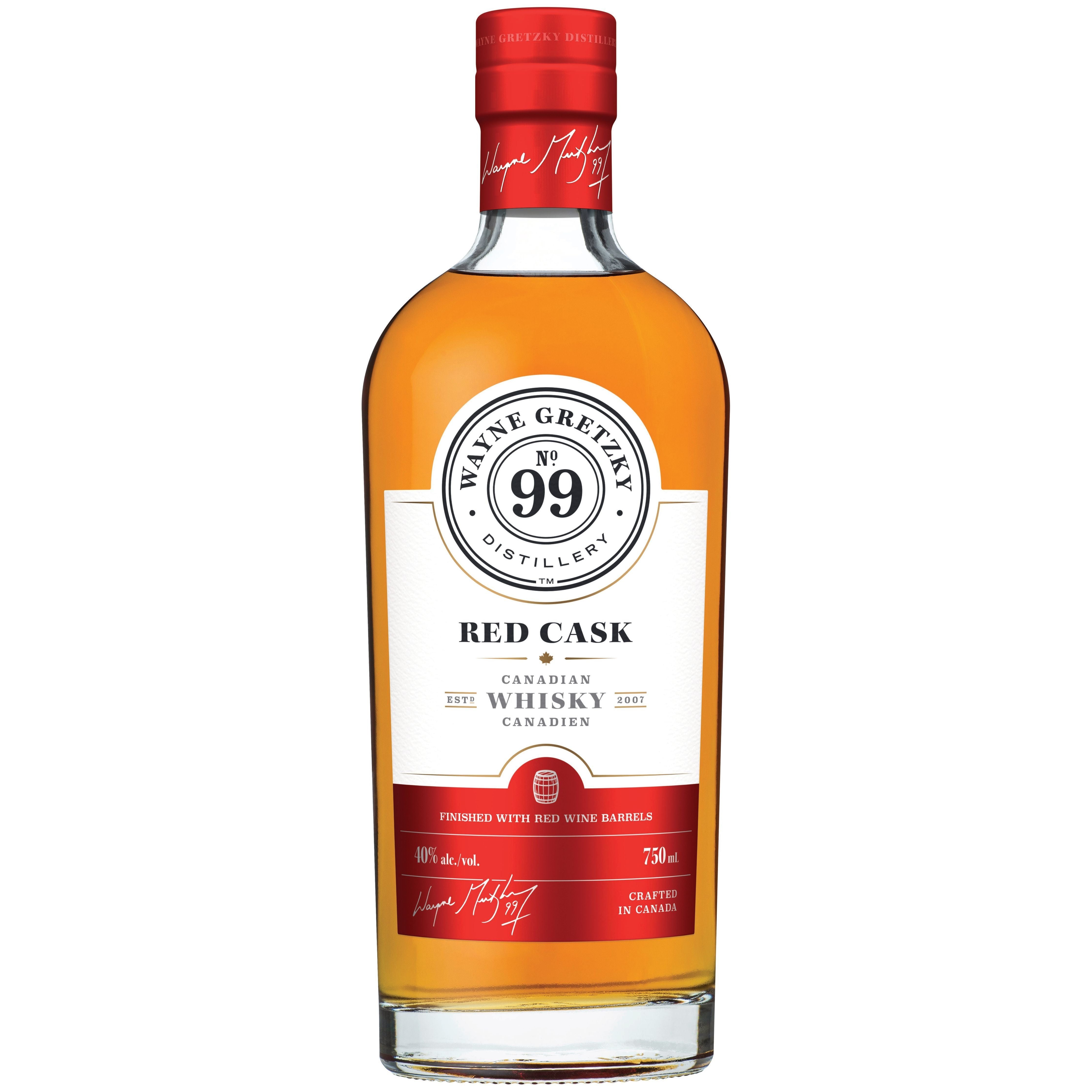 Wayne Gretzky Red Cask Canadian Whisky