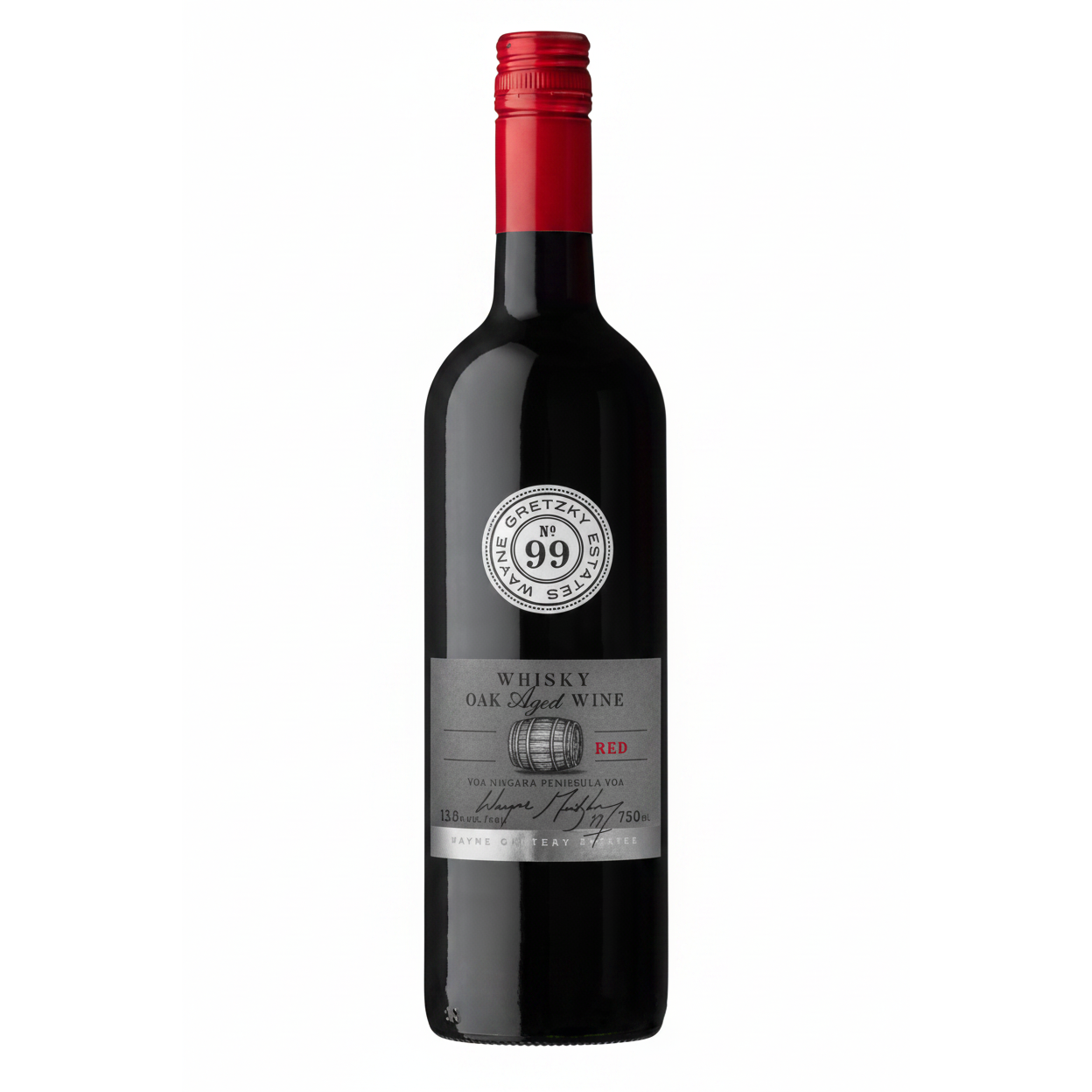 Wayne Gretzky Whisky Oak Aged Cask Red