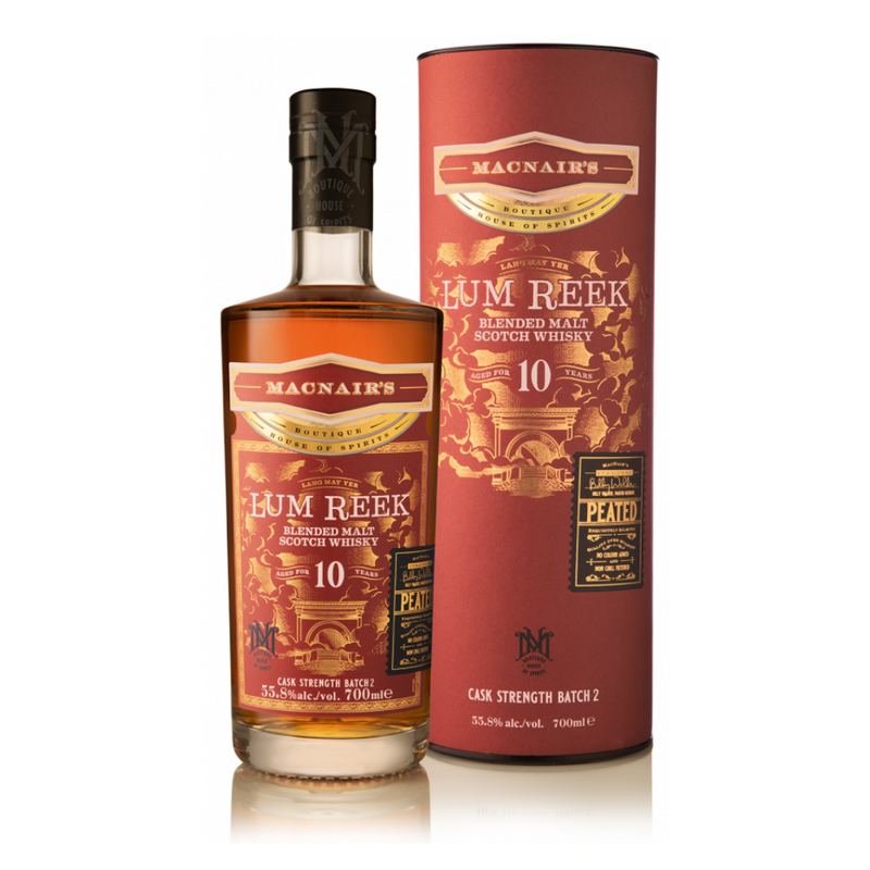 Macnair's Lum Reek 10 Year Old Cask Strength Batch 2 700ml