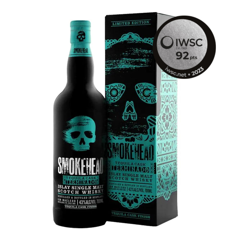 Smokehead Tequila Cask Terminado 43% ABV 700ml