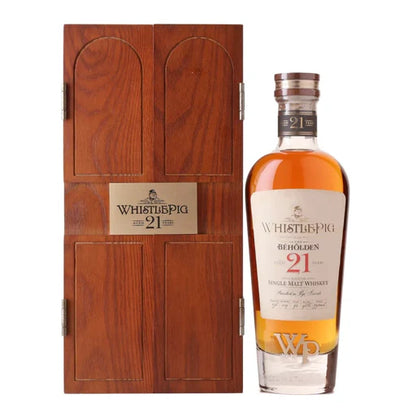 WhistlePig 'The Beholden' 21 Year Old