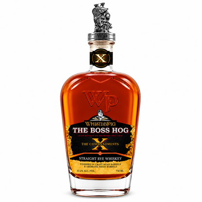 WhistlePig The Boss Hog X The Commandment Straight Rye Whiskey