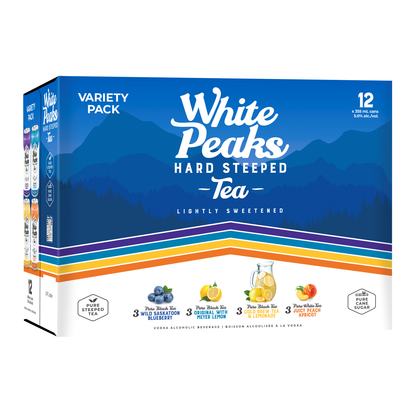 White Peaks Variety Pack 12 Cans