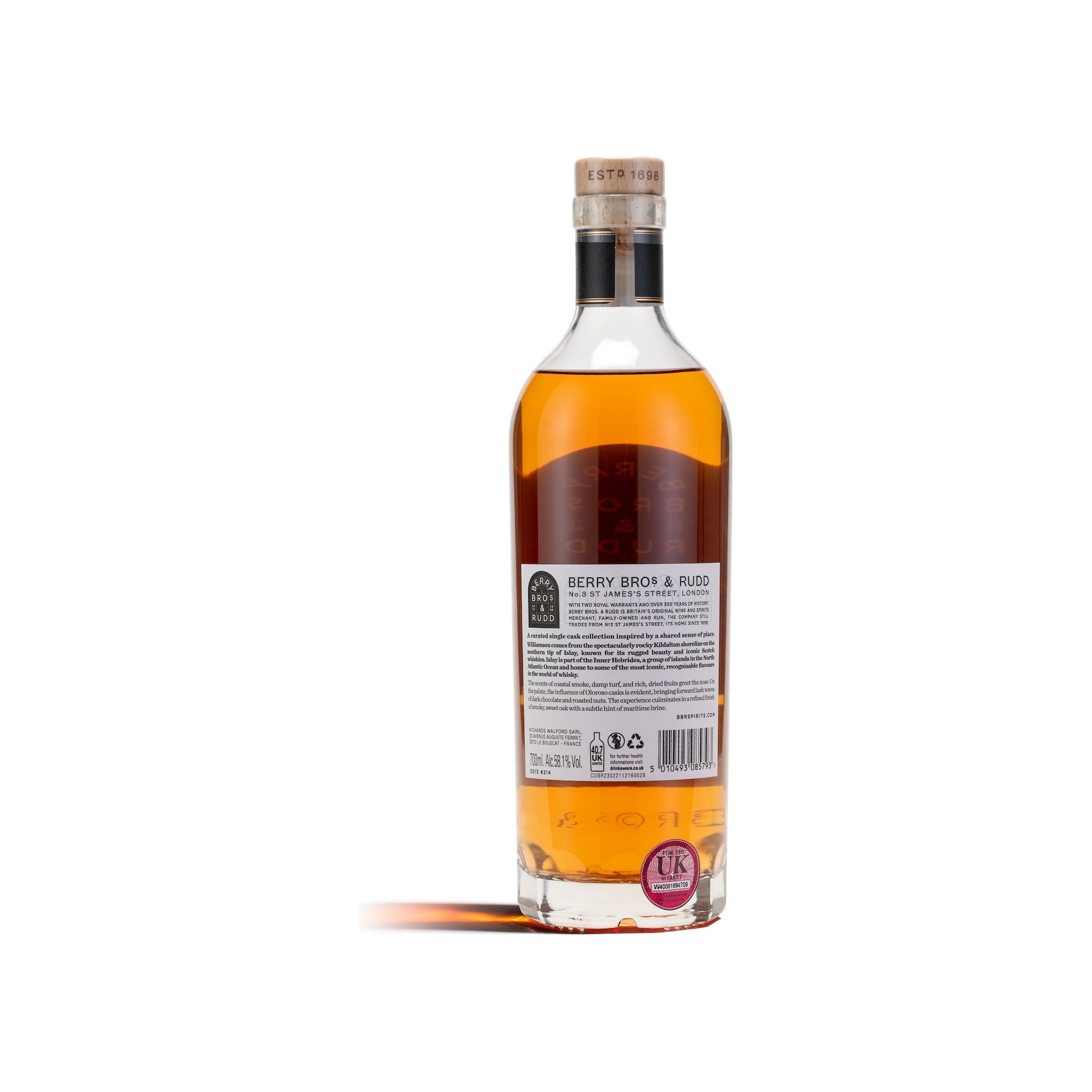 Berry Bros & Rudd Williamson 2013 11 Year Old 58.1% ABV