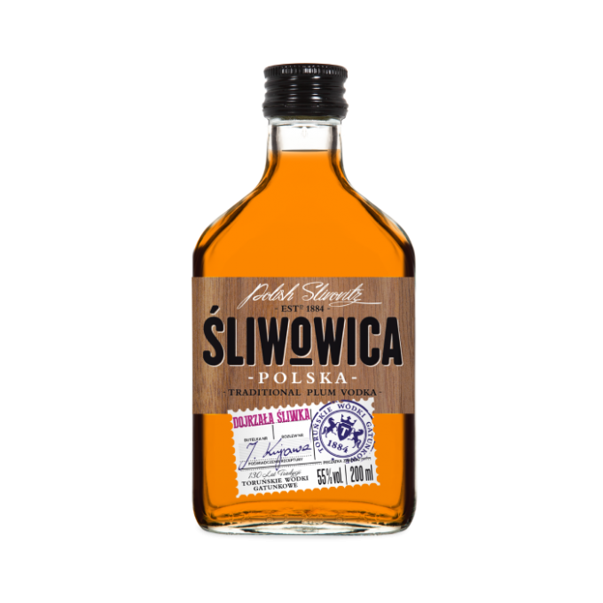 Torunskie Wodki Gatunkowe Slivovitz Polish Vodka 200ml