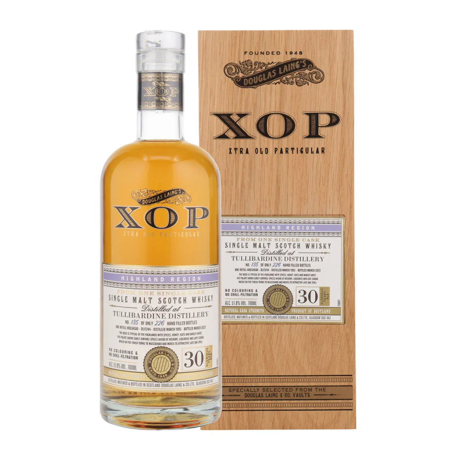 XOP Tullibardine 1993 30 Year Old 51.80
