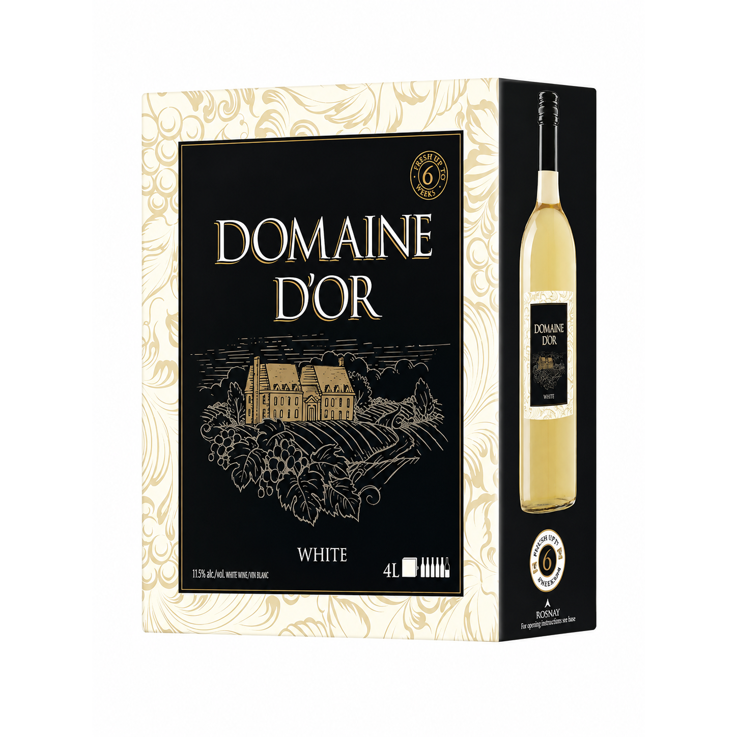 Domaine D'Or White 4L Bag in Box