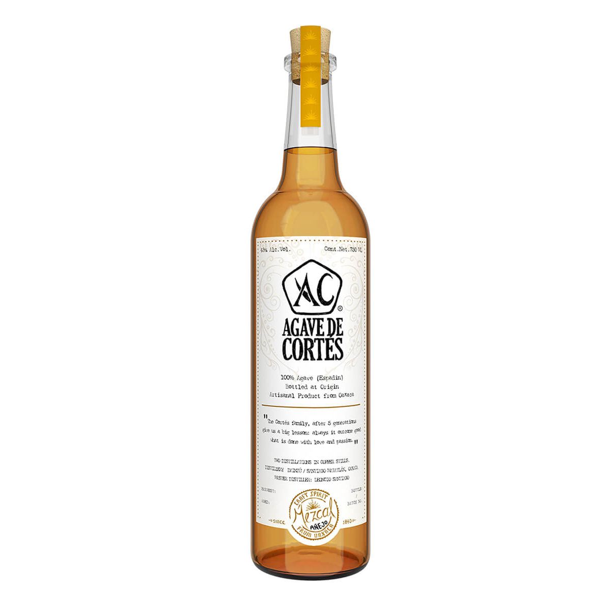 Agave de Cortes Anejo Mezcal