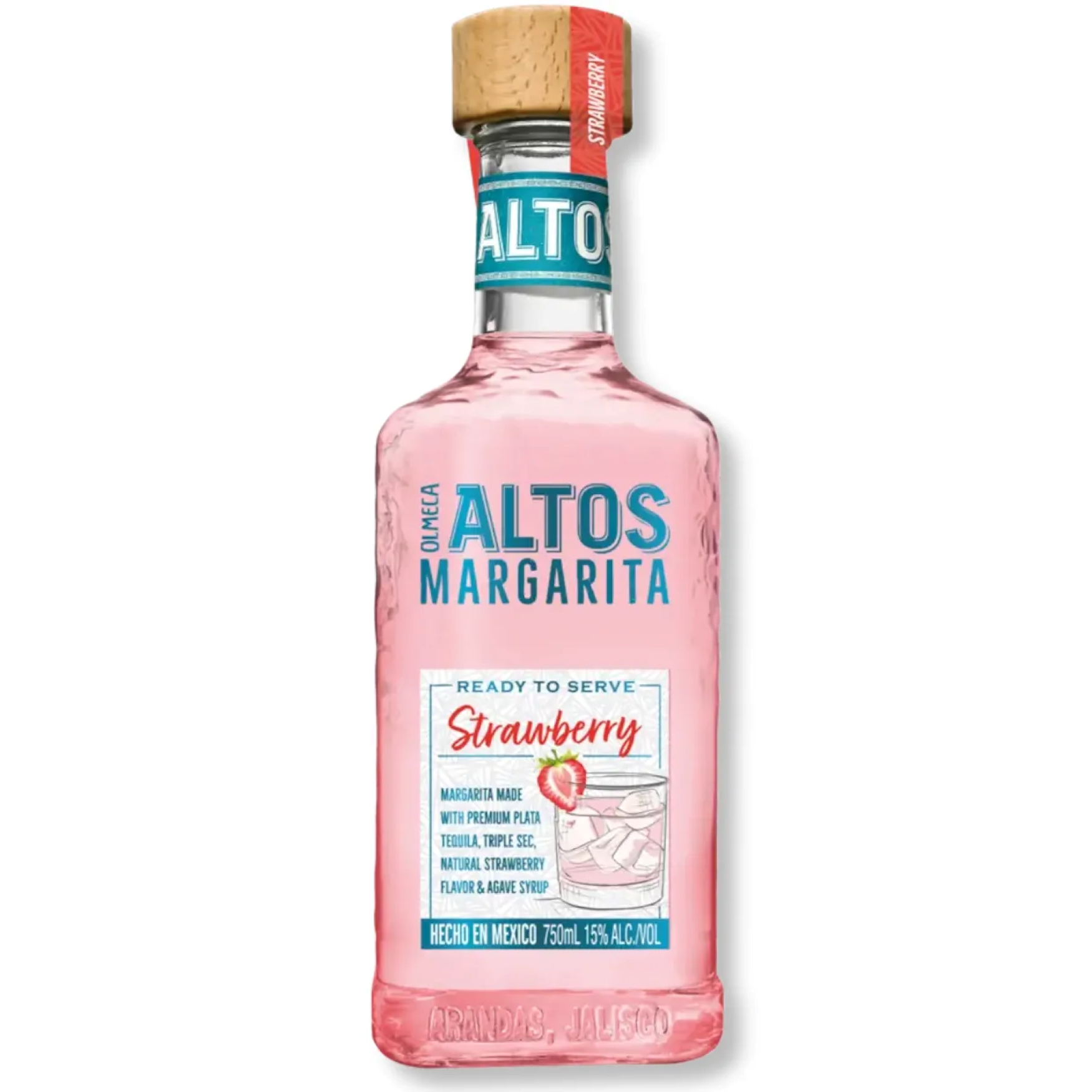 Olmeca Altos Strawberry Margarita