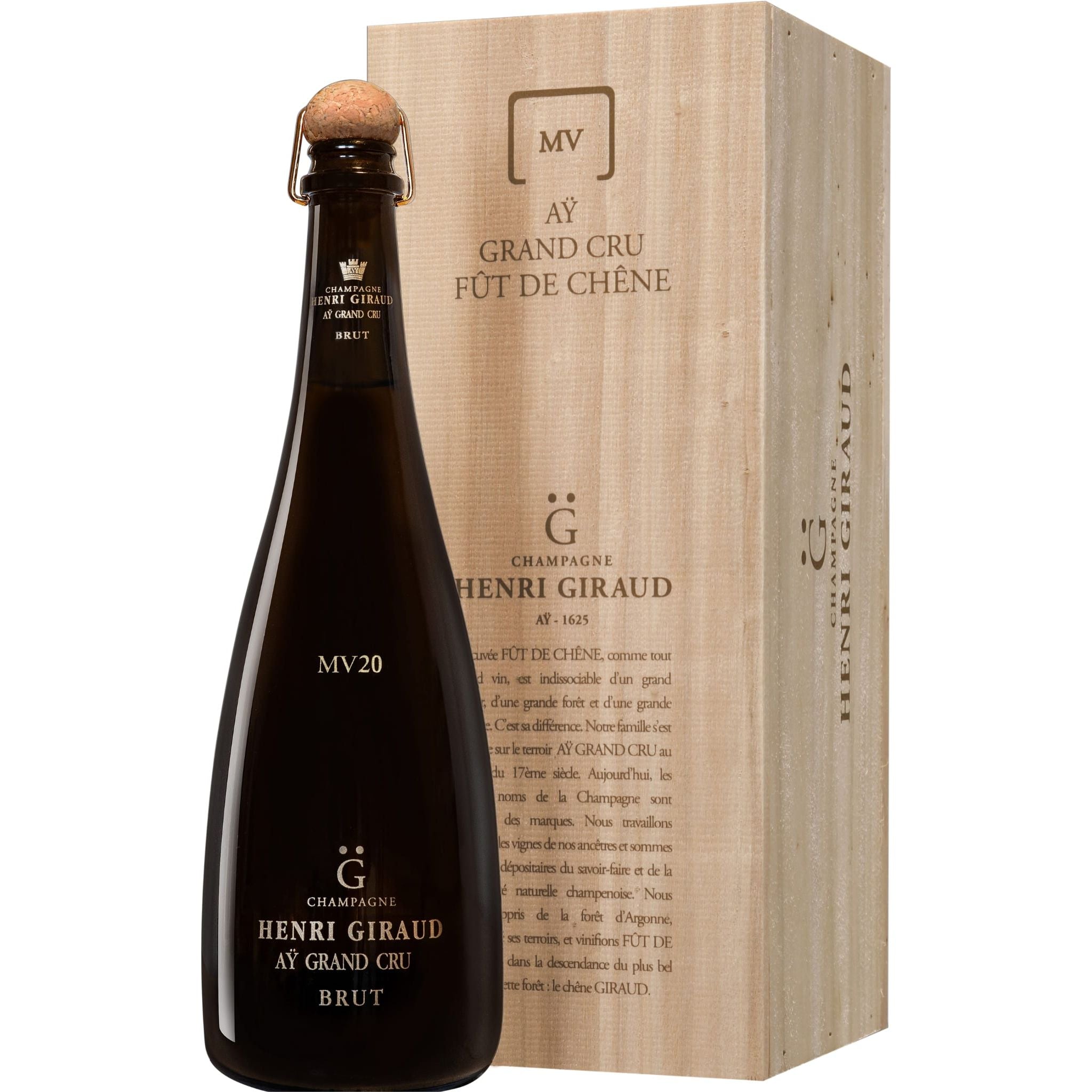 Champagne Henri Giraud Ay Fut de Chene MV20 Brut Grand Cru