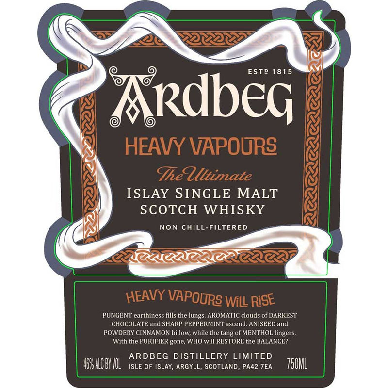 Ardbeg Heavy Vapours Single Malt Whisky 46% 750ml