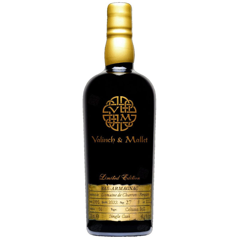 Valinch & Mallet Domain De Charron Armagnac 1995 27 Year Old 48.6% ABV 700ml