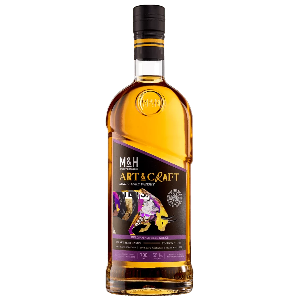 Milk & Honey Art & Craft Belgian Beer Cask 55.1% ABV 700ml