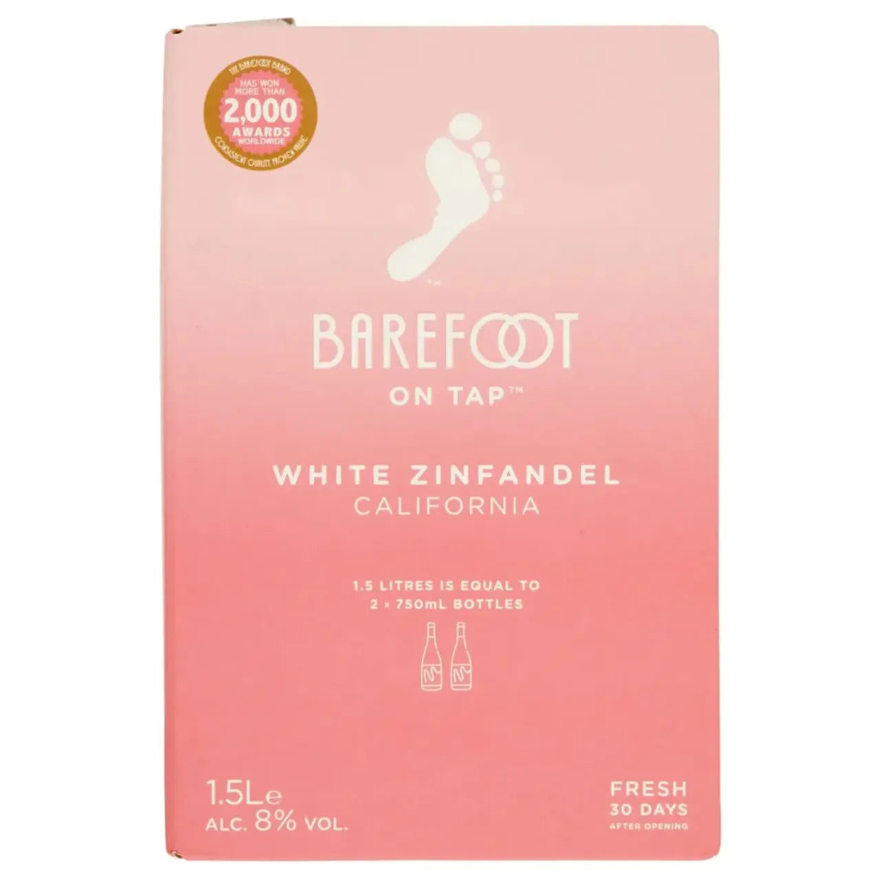 Barefoot White Zinfandel 1.5L Magnum