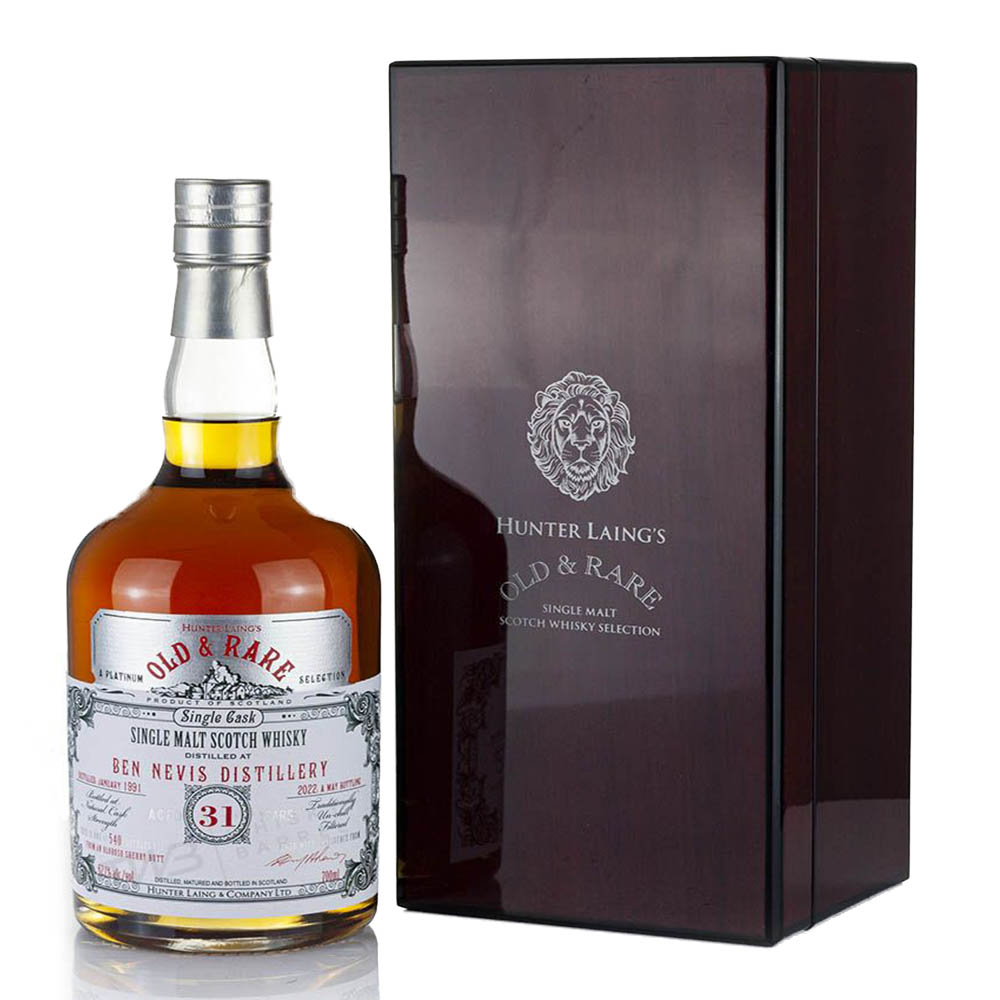 Hunter Laing Old & Rare Ben Nevis 1991 31 Year Old 62.1% ABV 700ml