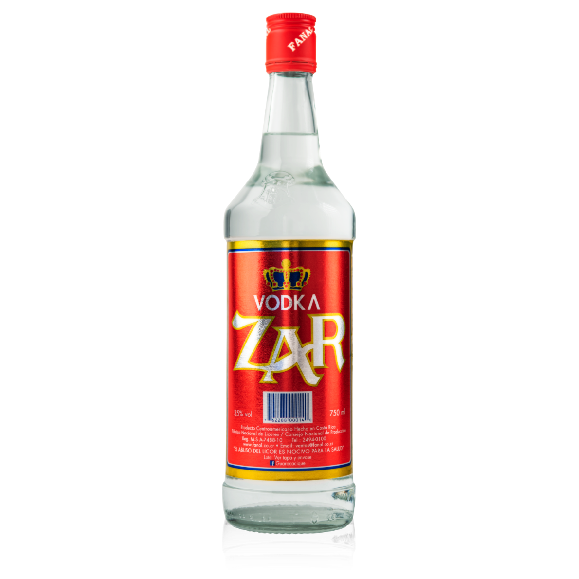 Vodka Zar 35% 750ml
