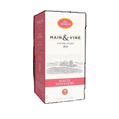 Beringer Main & Vine White Zinfandel 3L Bag in Box
