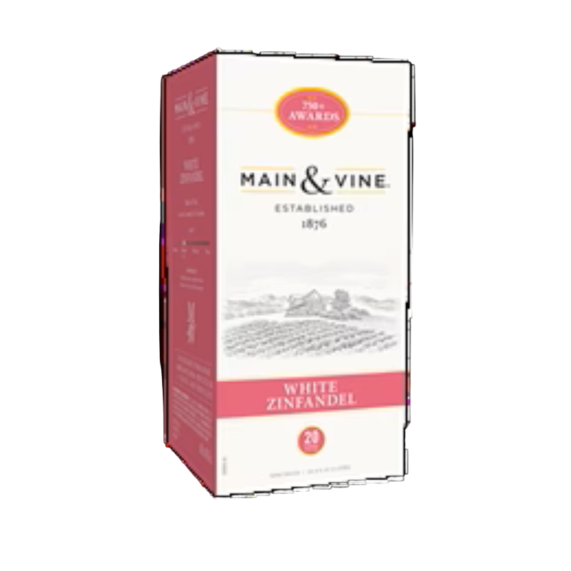 Beringer Main & Vine White Zinfandel 3L Bag in Box