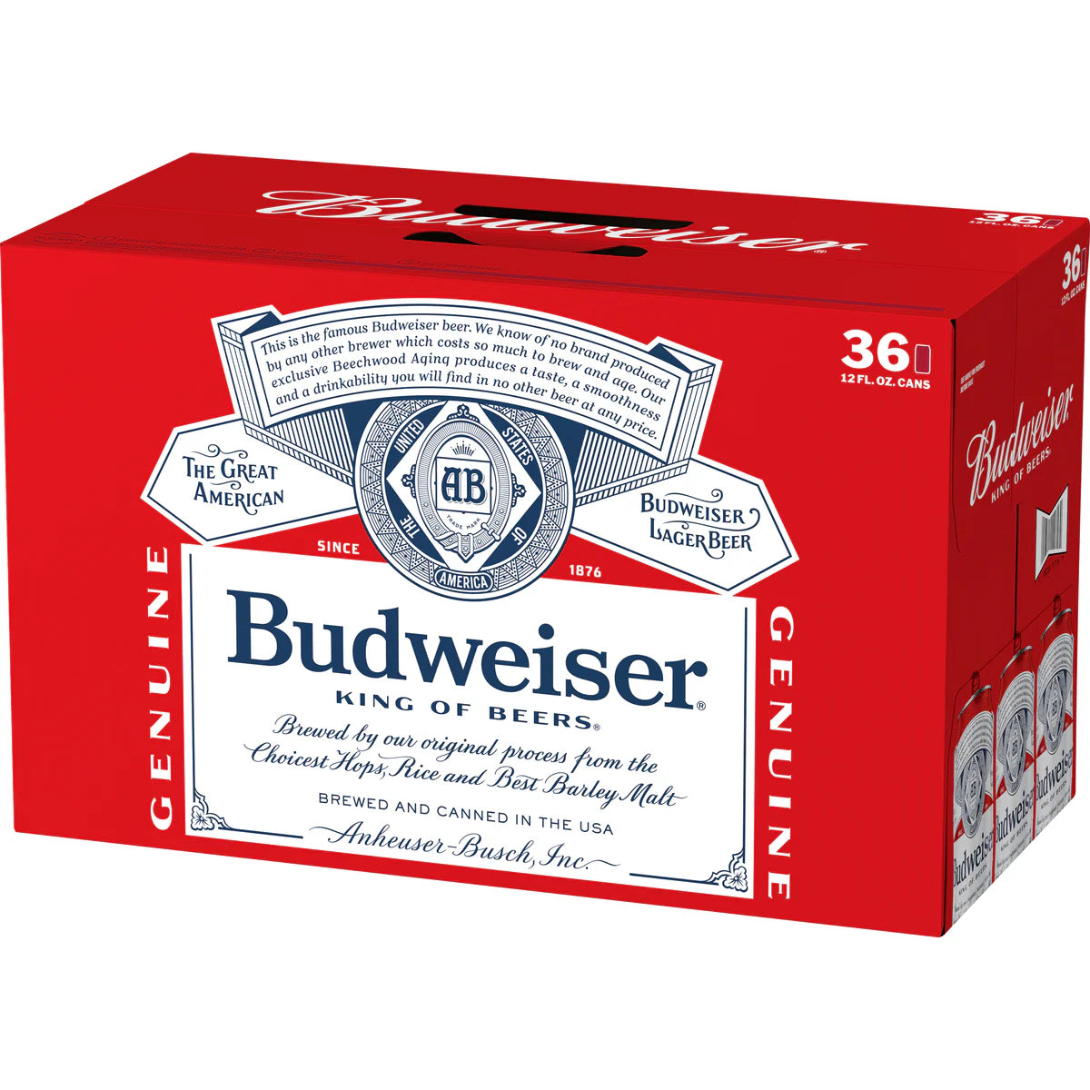 Budweiser 36 Cans