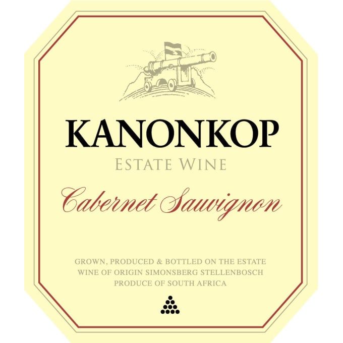 Kanonkop Cabernet Sauvignon 2019 750ml