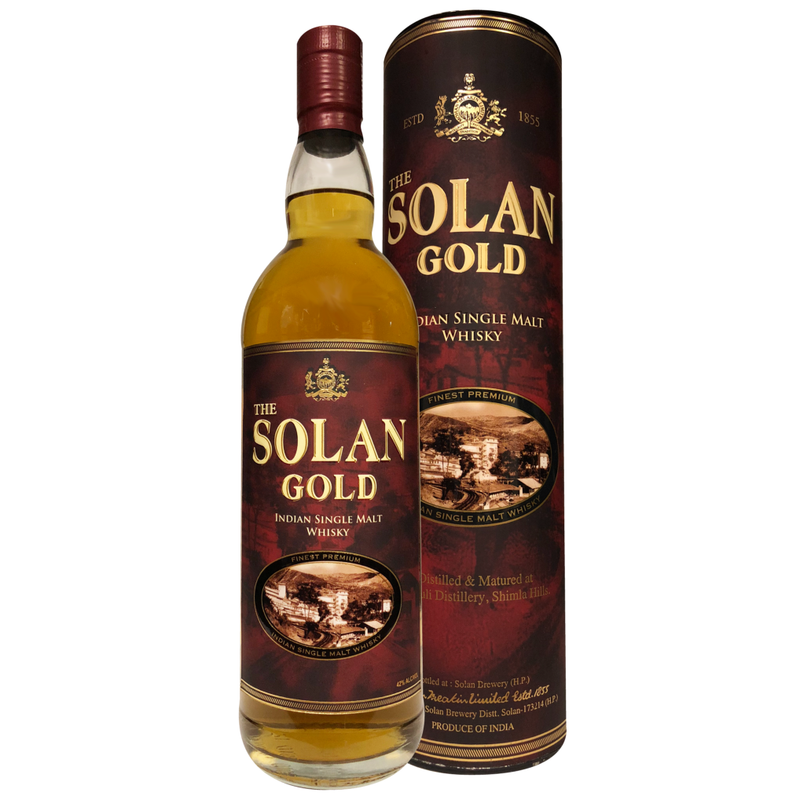 Solan Gold Indian Single Malt Whisky 750ml