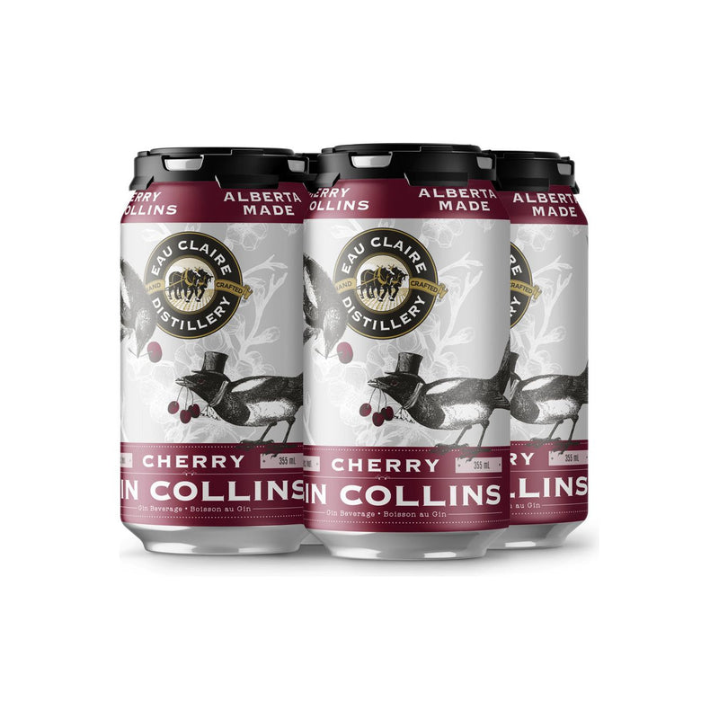 Eau Claire Distillery Cherry Gin Collins 4x355ml Cans
