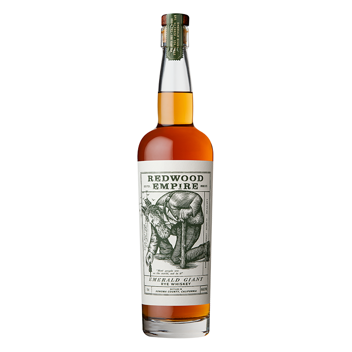 Redwood Empire Emerald Giant Rye 45% ABV 750ml