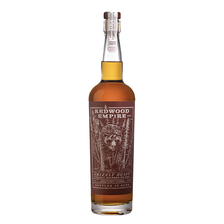 Redwood Empire Grizzly Beast Bottled in Bond Bourbon 750ml