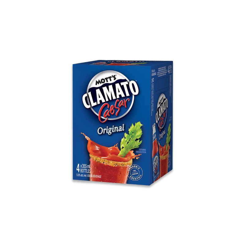 Mott's Clamato Original Caesar 4 Bottles