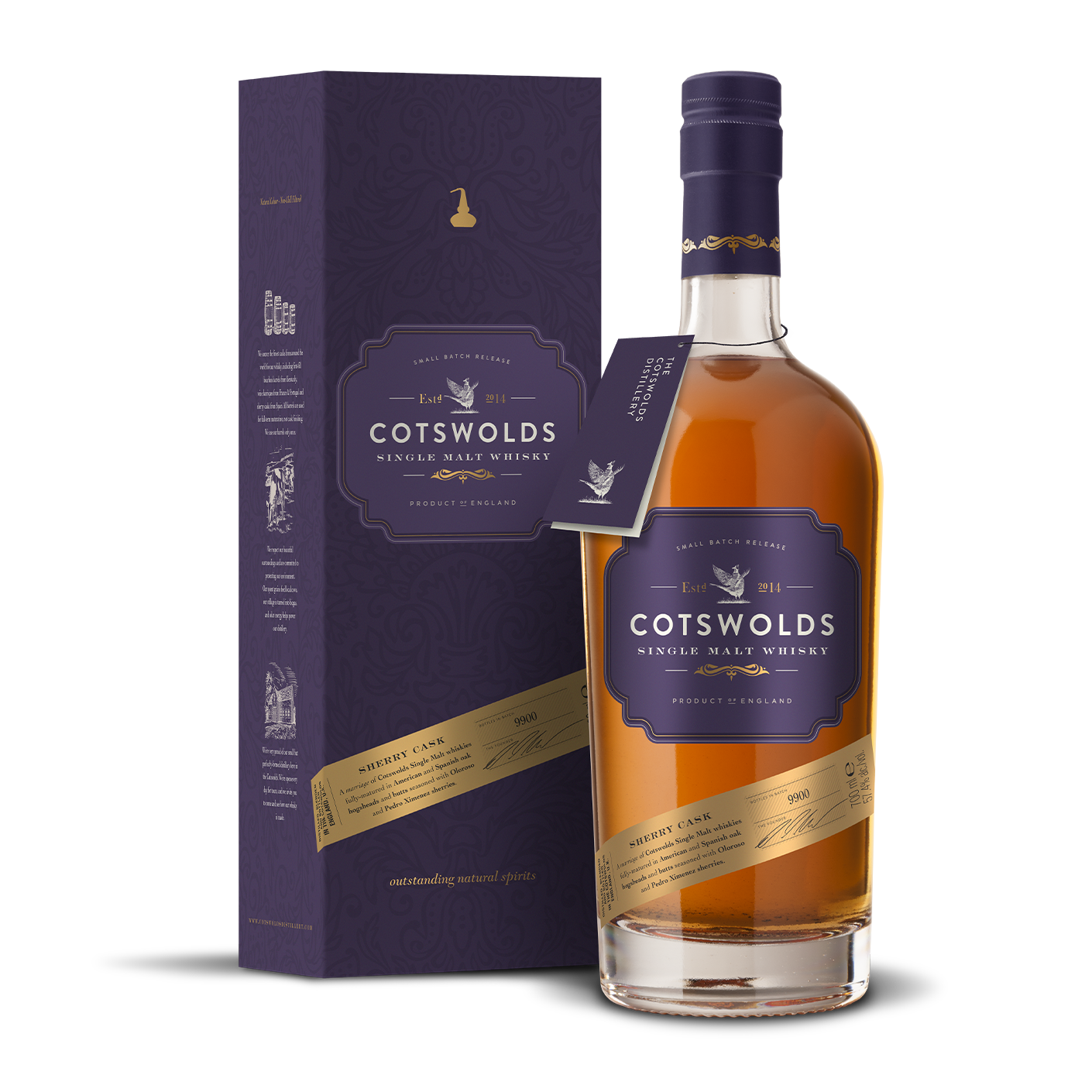 Cotswolds Sherry Cask Single Malt Whisky 700ml