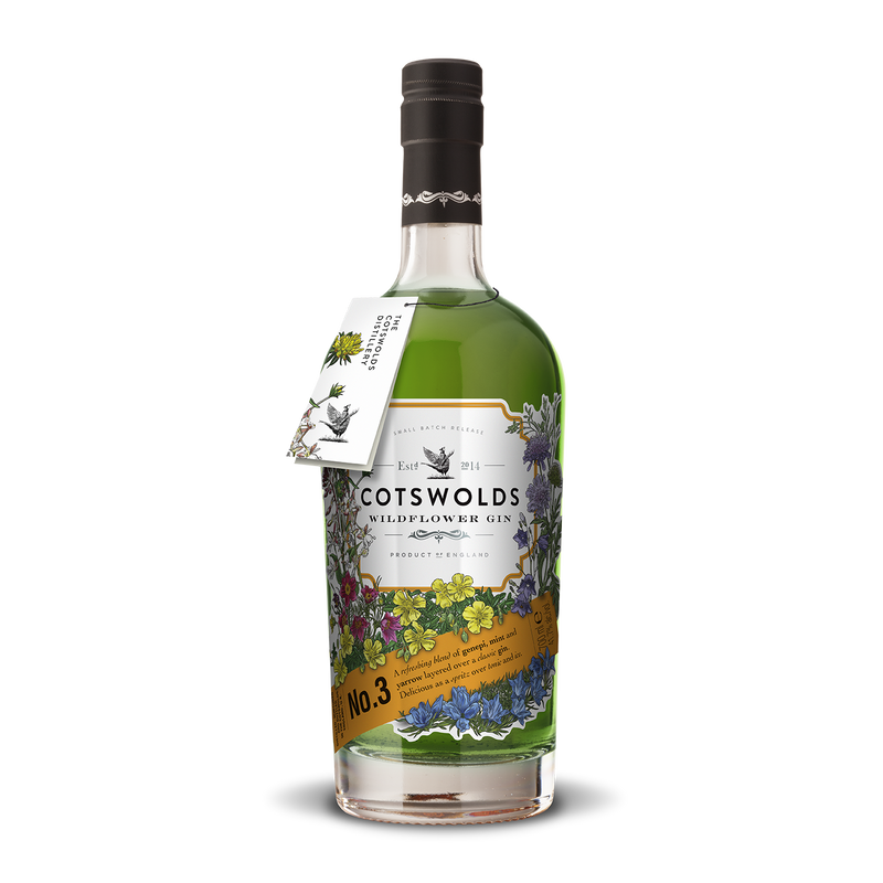Cotswolds No.3 Wildflower Gin 700ml
