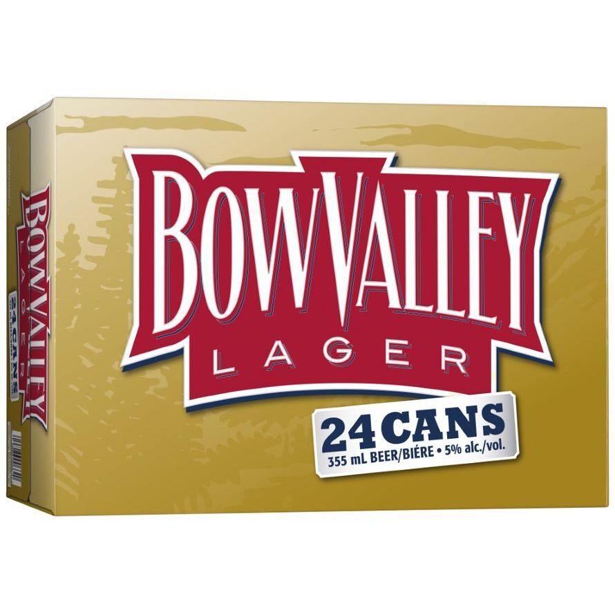 Bow Valley Lager 24 Cans