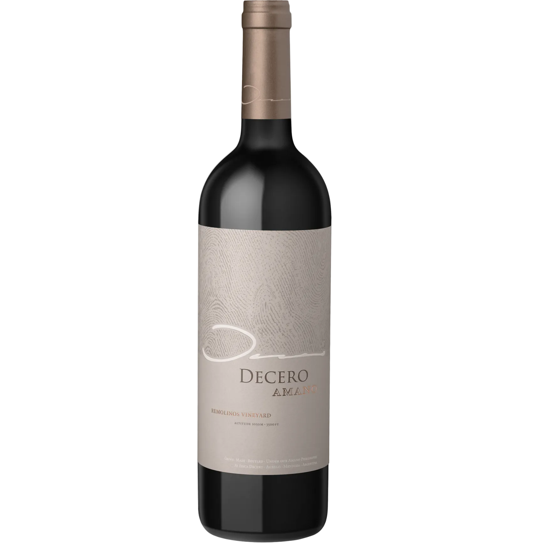 Finca Decero Remolinos Vineyard Amano