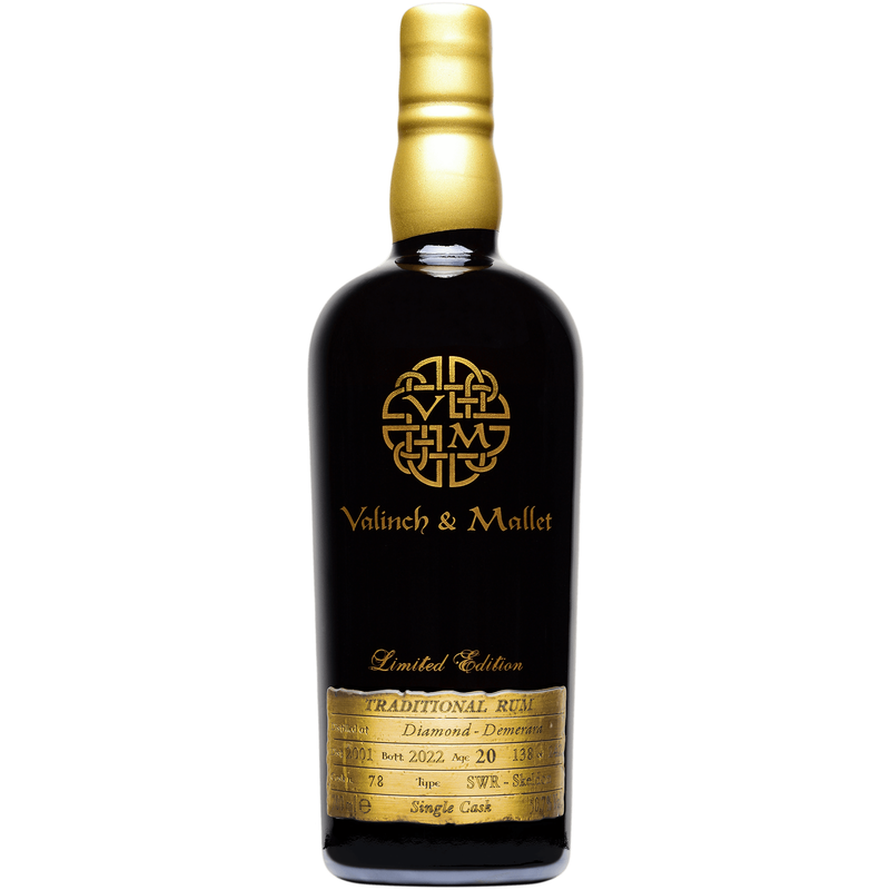 Valinch & Mallet Diamond SWR 2001 20 Year Old Rum 50.7% 700ml