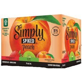 Simply Spiked Peach Mixer