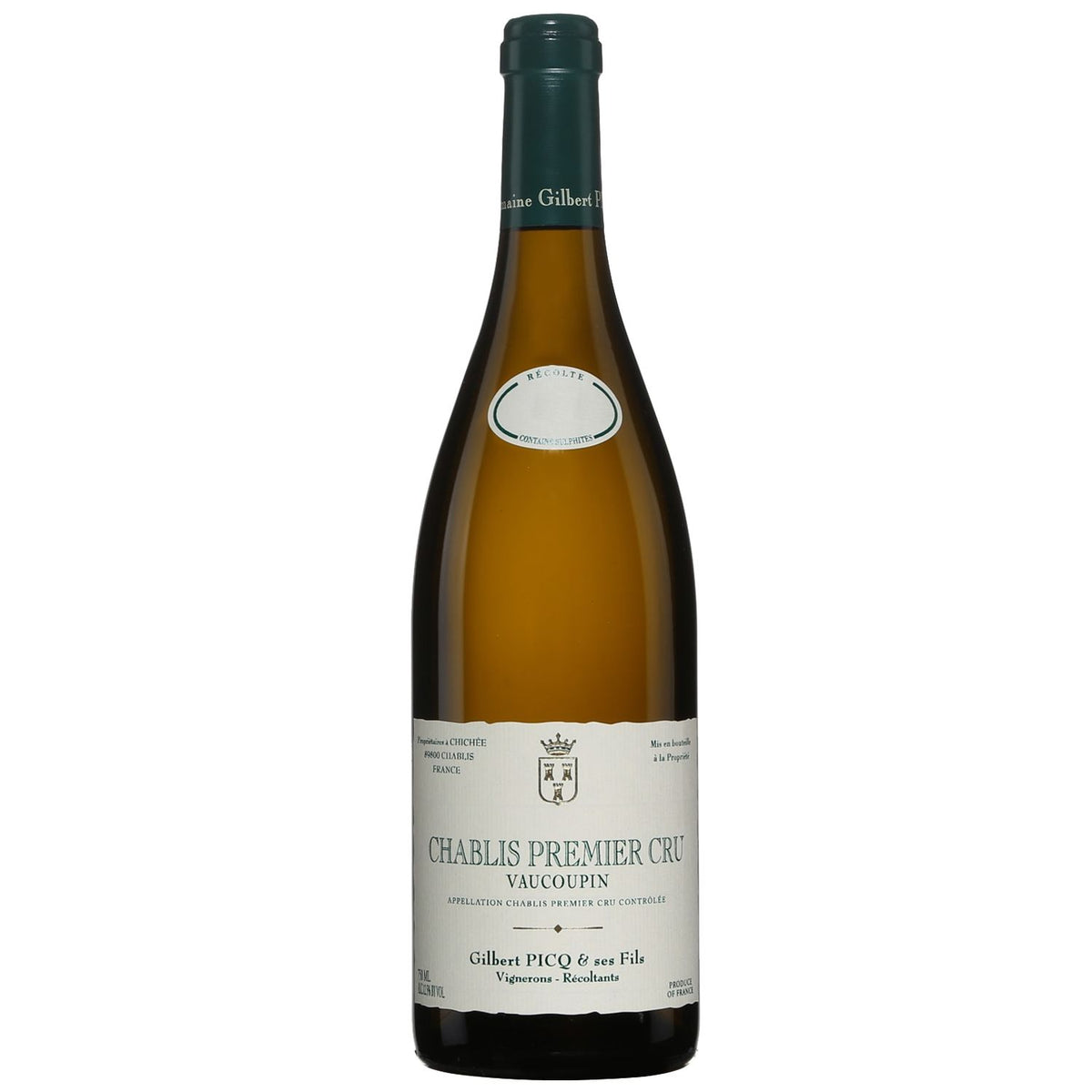 Gilbert Picq Chablis 1er Cru Vaucoupin 2021