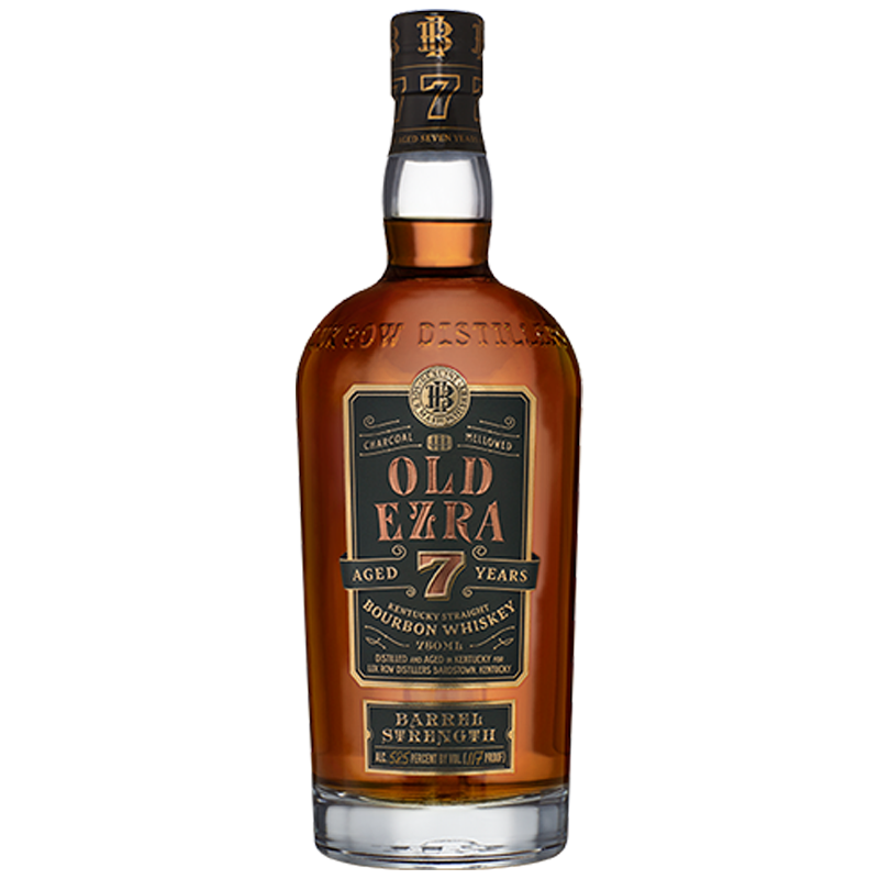 Ezra Brooks Old Ezra 7 Year Old Bourbon ABV 58.5% 750ml