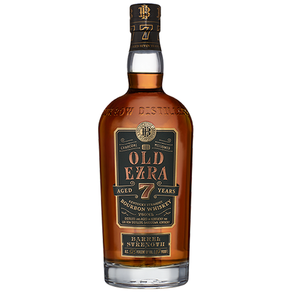 ウイスキー Old Ezra 7 Years Bourbon 750ml 101 Proof Ezra Brooks Old Ezra 7 Year Old Bourbon ABV 58.5% – BSW Liquor